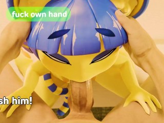 [Voiced Hentai JOI] Ankha Dominates You In Her Private Room In Egypt~ [JOI Game] [Edging] [Anal]