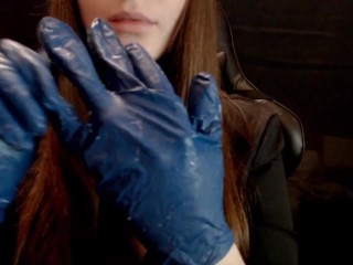 ASMR relax gloves sounds