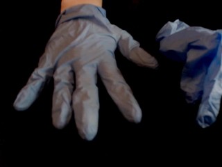 ASMR relax gloves sounds