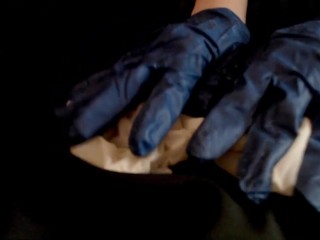 ASMR relax gloves sounds