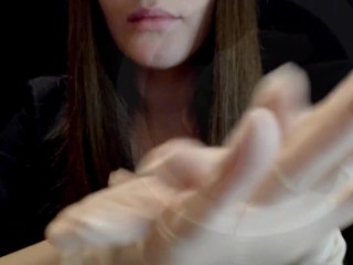 ASMR relax gloves sounds