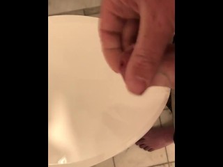 Cummings on toilet seat