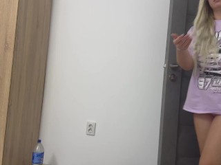 My stepbrother couldn't resists my farts so he fucked my ass(full clip on my official page)