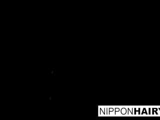 Japanese teenager gets his load on her ass