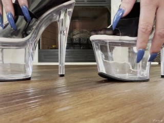 Sexy ASMR Stipper High Heels Tapping 💅🏼