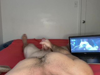 Casual Male Masturbation With Horny Sticky Yanky