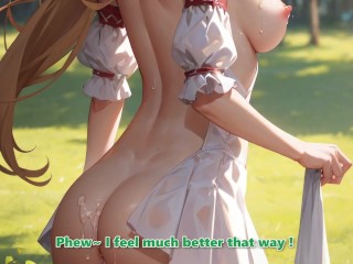 [Hentai Joi] An entire naughty day with Asuna 💛 (Short version) [Edging, 1 cum point]