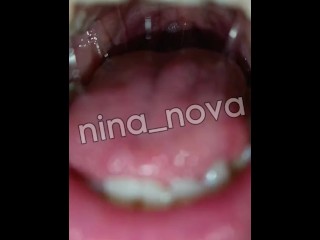 Tongue mouth uvula fetish