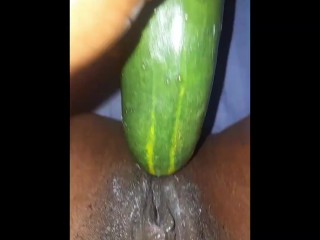 I need a dildo someone buy me one my needy pussy can't get enough from the cucumber