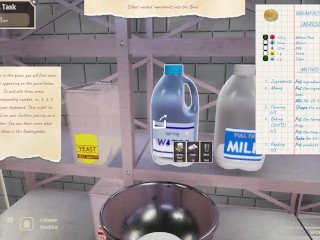 Learning How to Bake for My Step Sis - Bakery Simulator