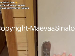 Maevaa Sinaloa - Je me fais gicler dans la chatte par le propriétaire du Airbnb