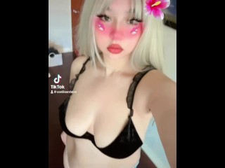 SEXY BLONDE TIKTOK EGIRL SLUT AAMIRA FAITH ARDALAN