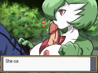 Pokemon hentai version - This gardevoir has the best blowjob in this game