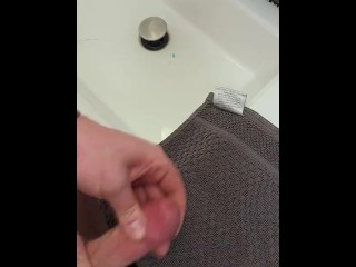 Jerking my 7 1/2 inch cock till I burst to pornhub video