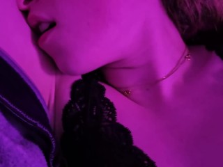 She gets romantic and fucked hard in her bed the slut moans with lust POV hardcore romantic