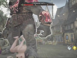 Hogwarts Legacy Nude Gameplay 6 - Fucking With A Troll
