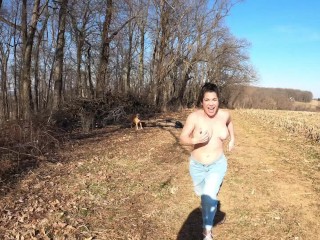 Another funny topless prank - Sammi Starfish