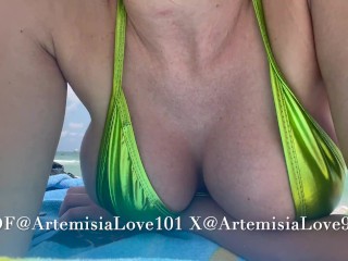 Artemisia Love and her big tits hanging out @ the beach OF@ArtemisiaLove101  X&IG @ArtemisiaLove9