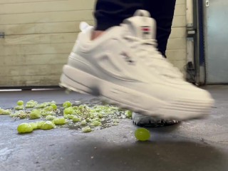 Fila disruptor crushing grape and cake 😈 Trailer! JuliaApril onlyfans