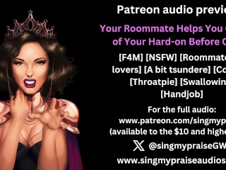 Your Roommate Helps You Get Rid of Your Hard-on Before Class audio preview -Singmypraise