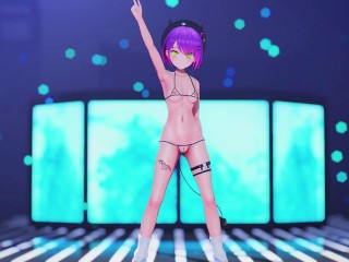 【MMD Hololive 4k/60fps】《Tokoyami Towa (常闇トワ)》 ~《[Creepy Nuts「Bling-Bang-Bang-Born」》