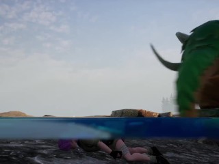 Palworld ryona - 3 female voices