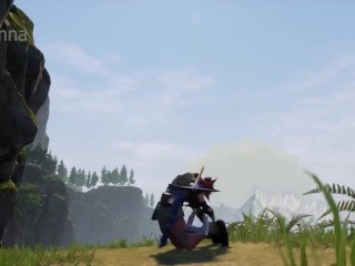 Palworld ryona - 3 female voices