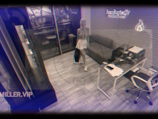 Horny redhead burglar caught masturbating in police station