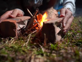 Public Camping Sex In Tent