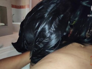 Thai milf suck me and ask to fuck her again and get multiple creampie