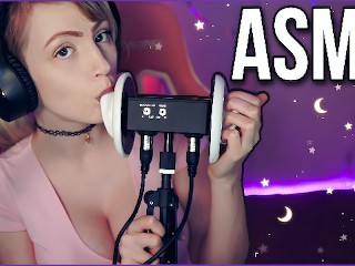 ASMR Ear Licking Tingles + Mouth Sounds