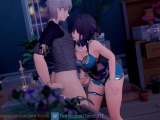 Ruan-mei Night Blossoms of love | Honkai Impact | NSFW Animation