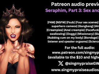 Seraphim, Part 3: Sex and Crime  erotic audio preview -Performed by Singmypraise