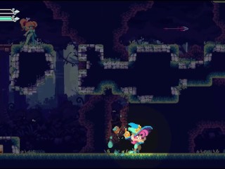 Flip Witch [ Pixel HENTAI Game ] Ep.2 huge sextoy for cute monster girl !