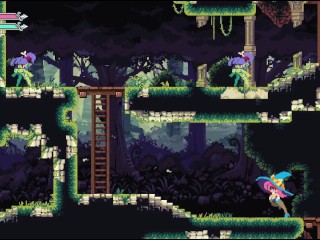 Flip Witch [ Pixel HENTAI Game ] Ep.2 huge sextoy for cute monster girl !