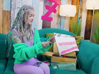 UNBOXING - Nothosaur Toys - I unpack my new XL dildos fantasy toys dragon dildos big sex toys