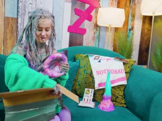 UNBOXING - Nothosaur Toys - I unpack my new XL dildos fantasy toys dragon dildos big sex toys