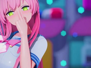 【MMD Blue Archive/60fps】《Hanako (浦和ハナコ)》~(Giga) ~《CH4NGE (ft.可不)》》