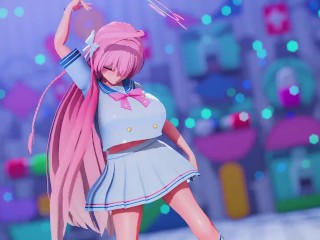 【MMD Blue Archive/60fps】《Hanako (浦和ハナコ)》~(Giga) ~《CH4NGE (ft.可不)》》