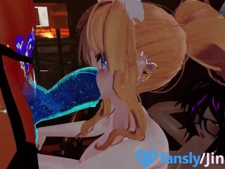 🐇VR ERP - Slutty bunny in HEAT gets DICKED down by ASTRAL MOMMY~🌌 | JinkyVR  (ft. TishVR)