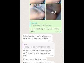 Phone sex with my best friend very horny