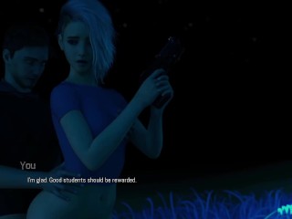 Projekt Passion | Hot Busty Blonde Gets Fucked Doggystyle Outdoors at Romantic Oasis with Cumshot