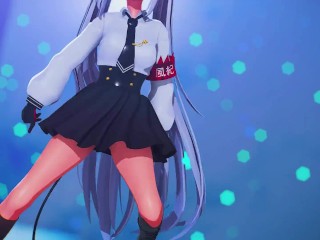 【MMD BlueArchive 4K/60fps】《Shiromi Iori (銀鏡イオリ)》~(Giga) ~《CH4NGE (ft.可不)》》