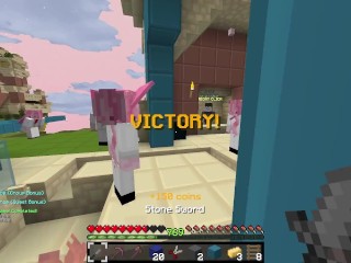 Step sister kissing minecraft commentary ft foene