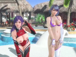 Dead or Alive Xtreme Venus Vacation Sayuri & Tamaki Dolphin Wave Collab Costume Nude Mod