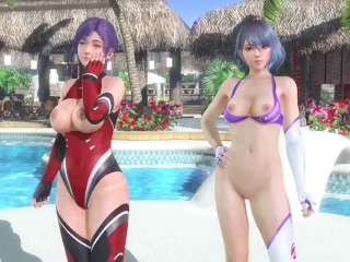 Dead or Alive Xtreme Venus Vacation Sayuri & Tamaki Dolphin Wave Collab Costume Nude Mod