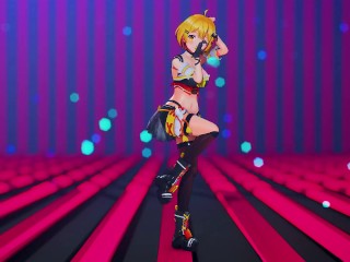 【MMD Hololive 4k/60fps】《Yozora Mel (夜空メル) 》~~《Nyan Cat EX》~(daniwellP feat. 桃音モモ)