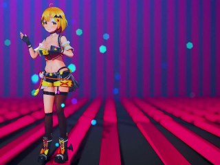 【MMD Hololive 4k/60fps】《Yozora Mel (夜空メル) 》~~《Nyan Cat EX》~(daniwellP feat. 桃音モモ)