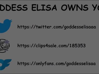 Goddess Elisa - My foot rest (trailer)
