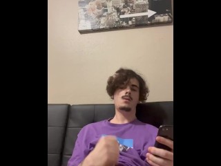 Jerking off To Some Porn